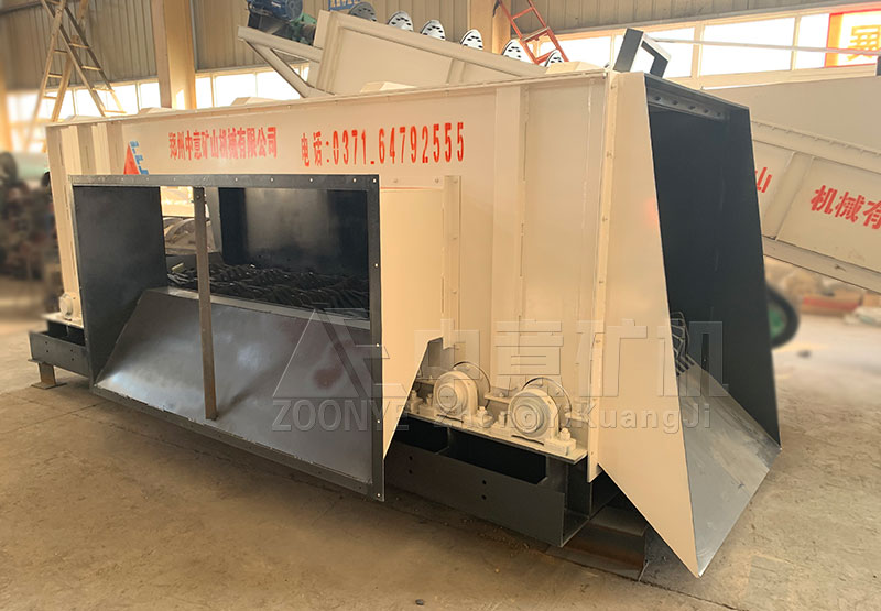 泥石分離機(jī)車(chē)間實(shí)拍