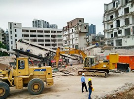 威寧固定式建筑垃圾再生制造生產(chǎn)線——中意礦機的成就體現(xiàn)