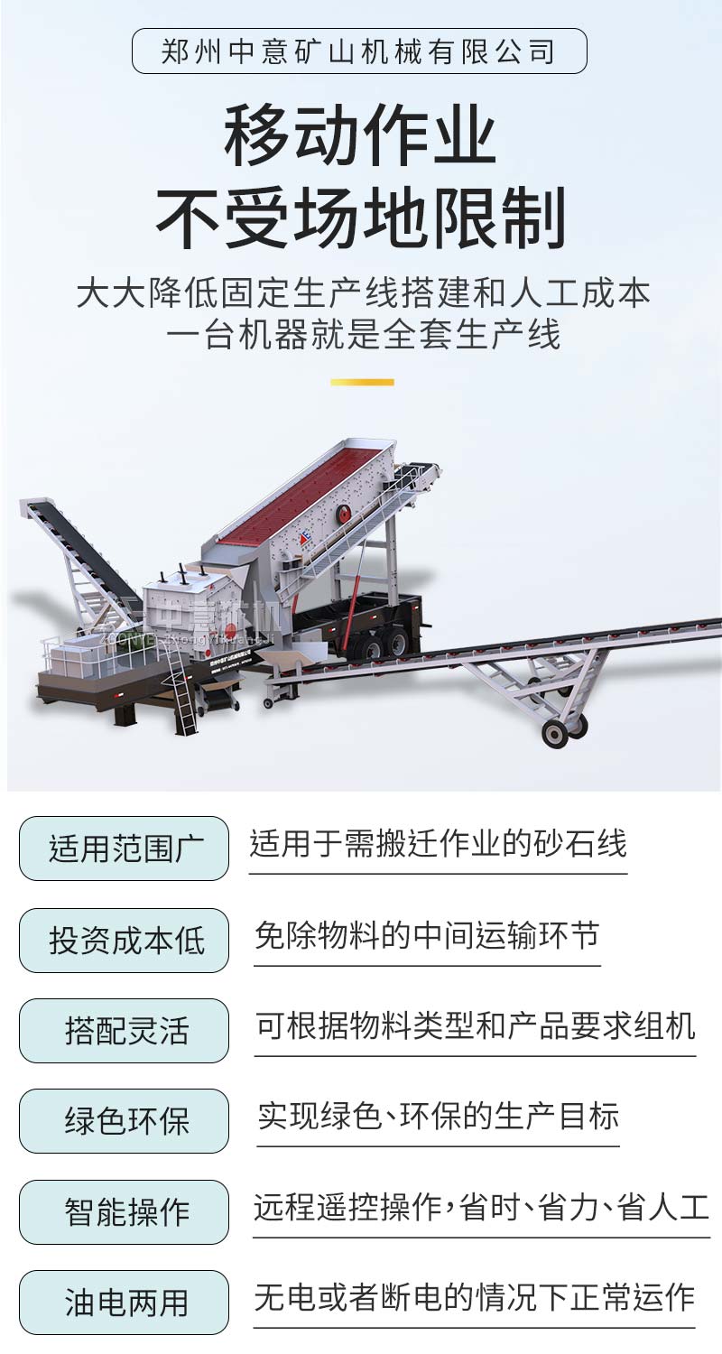 建筑垃圾移動破碎機(jī)