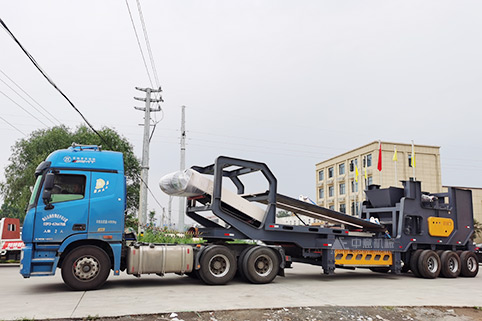 移動顎式破碎機發(fā)往哥倫比亞，助力客戶完成砂石生產(chǎn)線項目